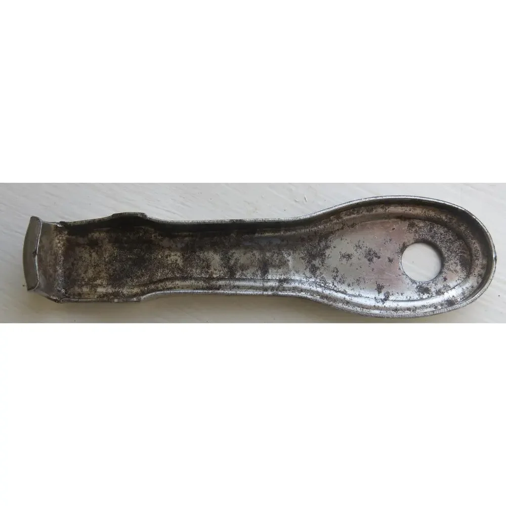 Vintage German Tucher Brau Beer Bottle Opener Church Key Collectible Silver 60's